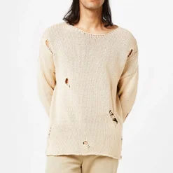 Knitwear*424 Crew Neck Relaxed Fit Sweater in Multi