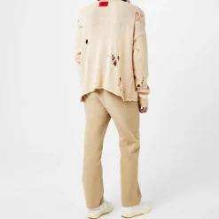Knitwear*424 Crew Neck Relaxed Fit Sweater in Multi