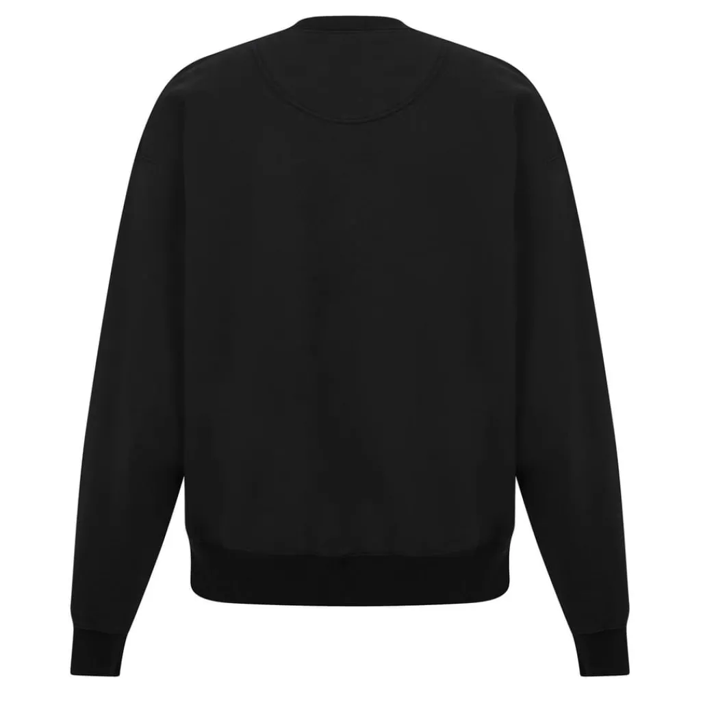 Tracksuits*7 Days Active Monday Lettering Relaxed Fit Athletic in Black
