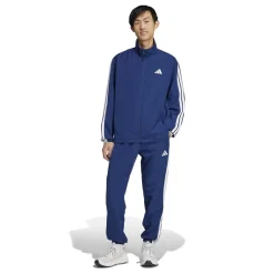 Tracksuits*adidas 3 Stripe Tracksuit Set Adults in Blue