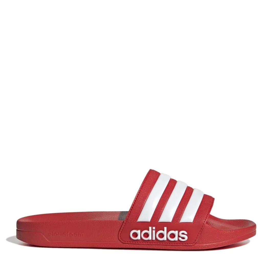 Beach Shoes*adidas Adilette Shower Slides Adults in Red