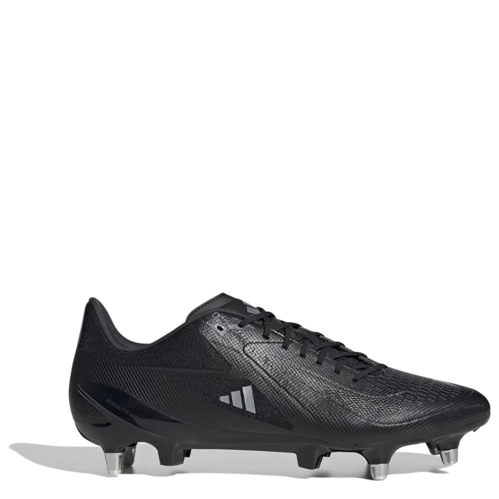 Boots*adidas Adizero Rs15 Ultimate Soft Ground Rugby Boots in Black