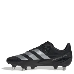 Boots*adidas Adizero Rs15 Ultimate Soft Ground Rugby Boots in Black