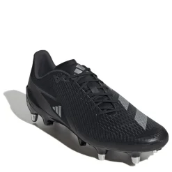 Boots*adidas Adizero Rs15 Ultimate Soft Ground Rugby Boots in Black