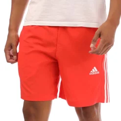 Shorts*adidas AEROREADY Essentials Chelsea 3-Stripes Shorts in Red