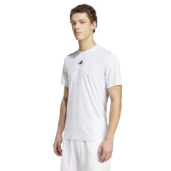 Fitness And Gymwear*adidas Airchill Tennis T-Shirt Pro in White