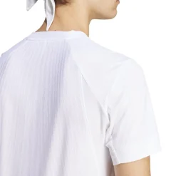 Fitness And Gymwear*adidas Airchill Tennis T-Shirt Pro in White