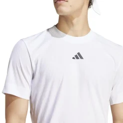 Fitness And Gymwear*adidas Airchill Tennis T-Shirt Pro in White