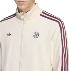 Tracksuits*adidas Ajax Originals Icon Tracksuit Top Adults in White