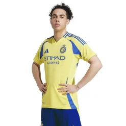 Football And Rugby Clothing*adidas Al Nassr Home Shirt 2024 2025 Adults in Yellow
