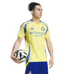 Football And Rugby Clothing*adidas Al Nassr Home Shirt 2024 2025 Adults in Yellow