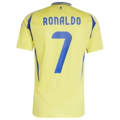 Football And Rugby Clothing*adidas Al Nassr Ronaldo Home Shirt 2024 2025 Adults in Yellow