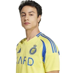 Football And Rugby Clothing*adidas Al Nassr Ronaldo Home Shirt 2024 2025 Adults in Yellow
