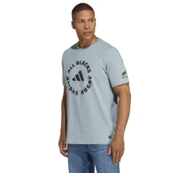 Fitness And Gym Tops*adidas All Blacks Supporters T-Shirt 2023 Adults in Grey