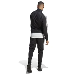 Tracksuits*adidas Basic 3 Stripes Tricot Tracksuit in Black