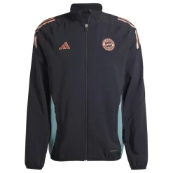 Tracksuits*adidas Bayern Munich Anthem Jacket 2025 2026 Adults in Black