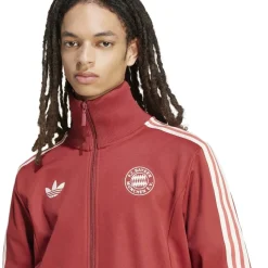 Tracksuits*adidas Bayern Munich Originals Tracksuit Top Adults in Red