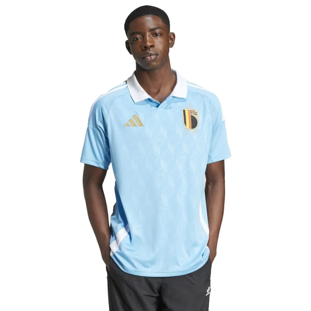 Football And Rugby Clothing*adidas Belgium Away Shirt 2024 Adults in Blue