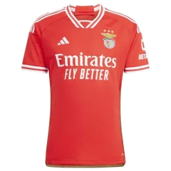 Football And Rugby Clothing*adidas Benfica T in Red