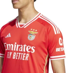 Football And Rugby Clothing*adidas Benfica T in Red