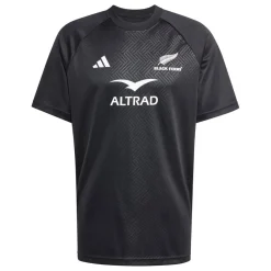 Fitness And Gym Tops*adidas Black Ferns Supporters T-Shirt 2025 Adults in Black