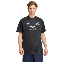 Fitness And Gym Tops*adidas Black Ferns Supporters T-Shirt 2025 Adults in Black