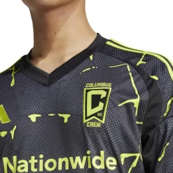 Football And Rugby Clothing*adidas Columbus Crew Away Shirt 2024 2025 Adults in Black