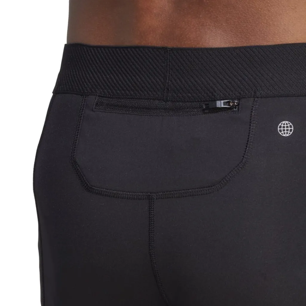 Fitness And Gym Pants*adidas Compression Fit Running Athletic Pants in Black