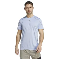 Fitness And Gym Tops*adidas Confident Crew Neck Regular Fit T-Shirt in Blue