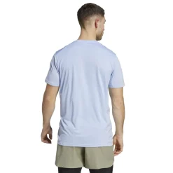 Fitness And Gym Tops*adidas Confident Crew Neck Regular Fit T-Shirt in Blue