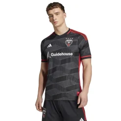 Football And Rugby Clothing*adidas Dc United 2024 2025 Home Shirt Adults in Black