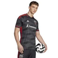 Football And Rugby Clothing*adidas Dc United 2024 2025 Home Shirt Adults in Black