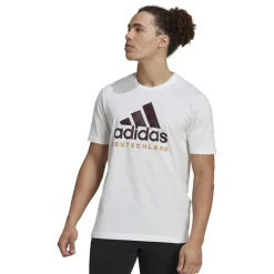 Football And Rugby Clothing*adidas Dfb Dna Gr T in White