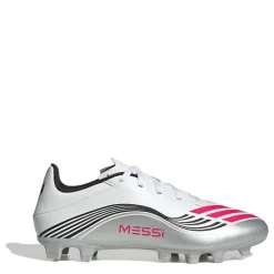 Football Boots*adidas F50 Messi Club Adults Firm Ground Football Boots in White