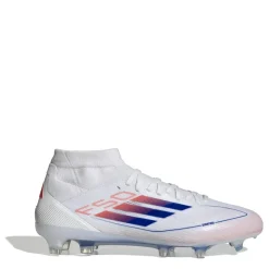 Football Boots*adidas F50 Pro Mid Firm Ground Football Boots in White