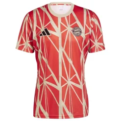 Football And Rugby Clothing*adidas Fc Bayern Munich Pre Match Shirt 2024 2025 Adults in Red