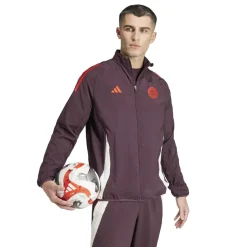 Tracksuits*adidas Fc Bayern Tiro 24 Presentation Track Top 2024 2025 Adults in Purple