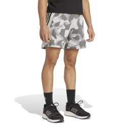 Fitness And Gym Shorts*adidas Future Icons 3 Stripes Allover Print Shorts in Multi