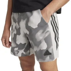 Fitness And Gym Shorts*adidas Future Icons 3 Stripes Allover Print Shorts in Multi