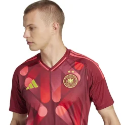 Football And Rugby Clothing*adidas Germany Away Shirt 2025 Adults in Red