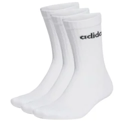 Underwear And Socks*adidas Half Cushioned Crew 3 Pack Socks in White