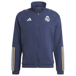 Fitness And Gym Tops*adidas High Neck Regular Fit Athletic Top in Blue