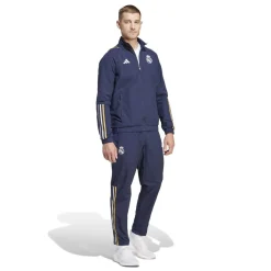 Fitness And Gym Tops*adidas High Neck Regular Fit Athletic Top in Blue