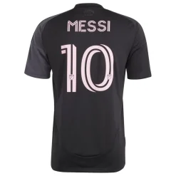 Football And Rugby Clothing*adidas Inter Miami Away Messi Shirt 2025 2026 Adults in Black