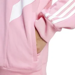 Fitness And Gym Tops*adidas Inter Miami Cf Originals Half Zip Crew Sweatshirt Adults in Pink