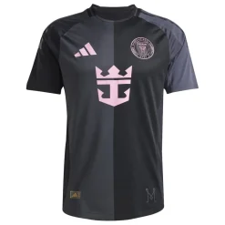 Football And Rugby Clothing*adidas Inter Miami Messi Authentic Away Shirt 2025 2026 Adults in Black