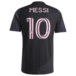 Football And Rugby Clothing*adidas Inter Miami Messi Authentic Away Shirt 2025 2026 Adults in Black