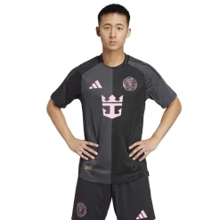 Football And Rugby Clothing*adidas Inter Miami Messi Authentic Away Shirt 2025 2026 Adults in Black