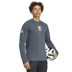 Football And Rugby Clothing*adidas Jude Bellingham Long Sleeve T-Shirt in Grey