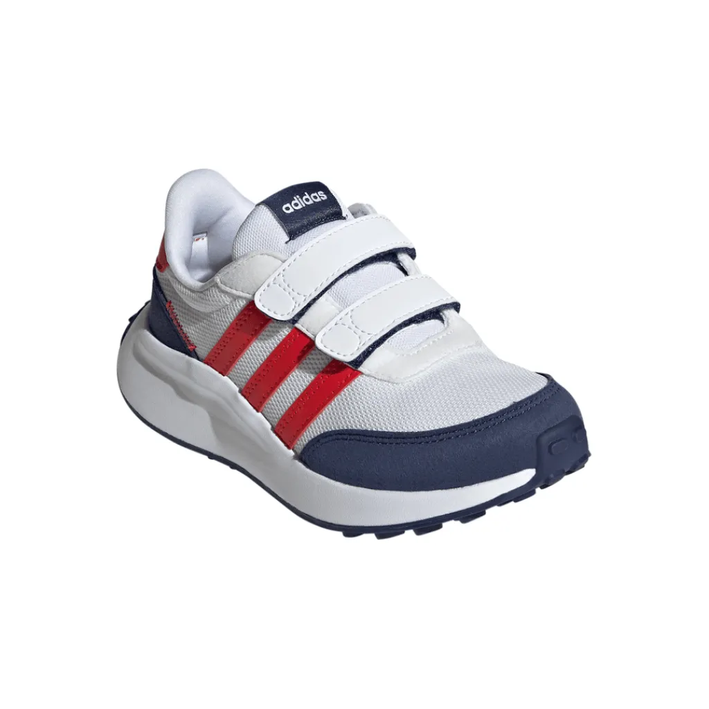 Shoes*adidas Juniors Run 70s Trainers in White blue red